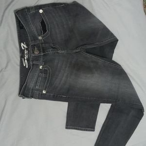 🟢Seven7 Grey Size 8 Womens Skinny Jeans